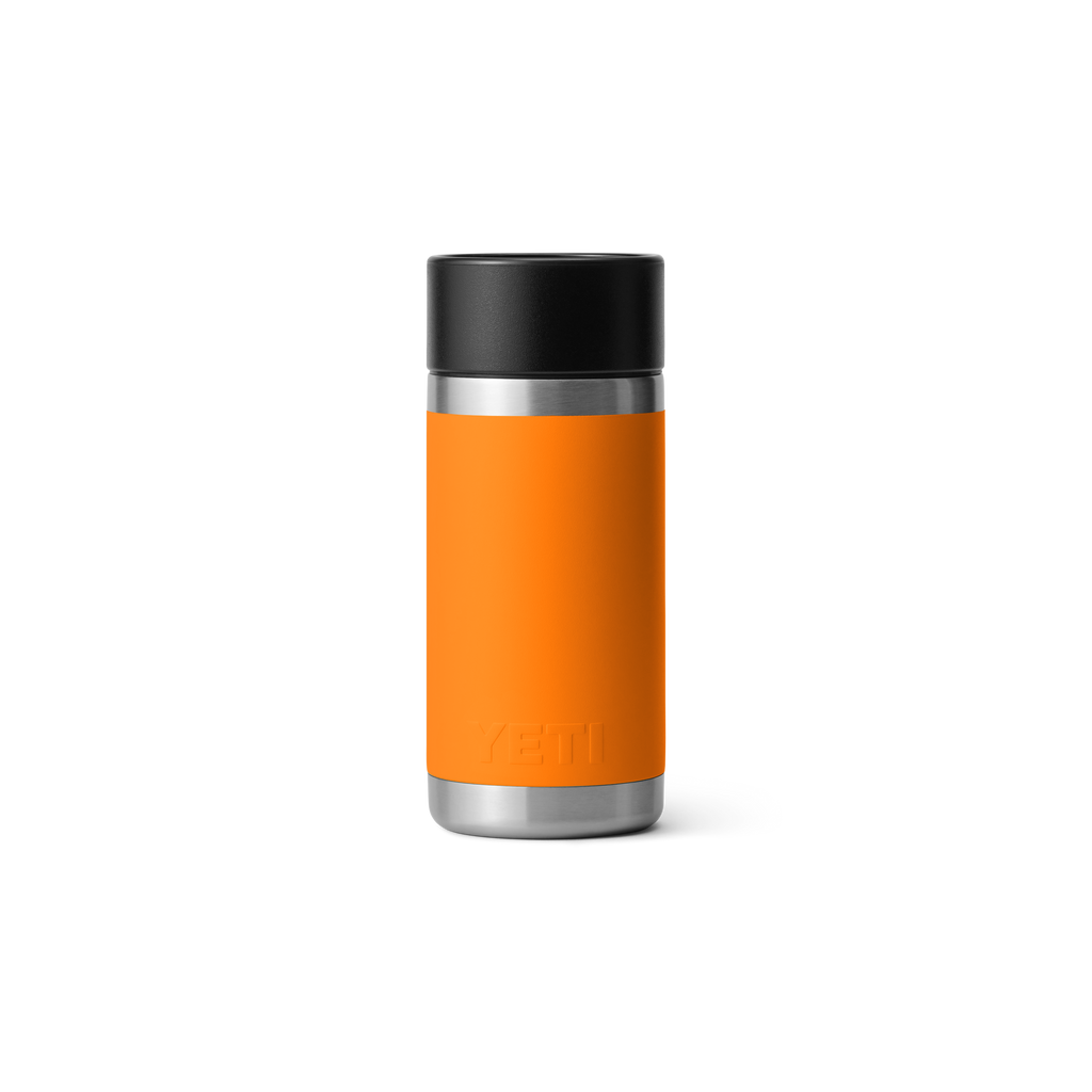 Yeti Rambler 12oz / 355ml Bottle with Hot Shot Cap - King Crab Orange