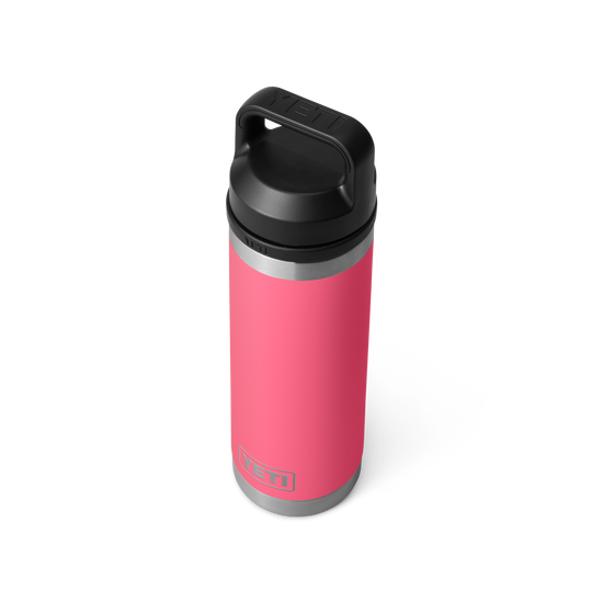 Yeti Rambler 18oz/532ml Bottle with Chug Cap - Tropical Pink Yeti Rambler 18oz/532ml Bottle with Chug Cap - Tropical Pink