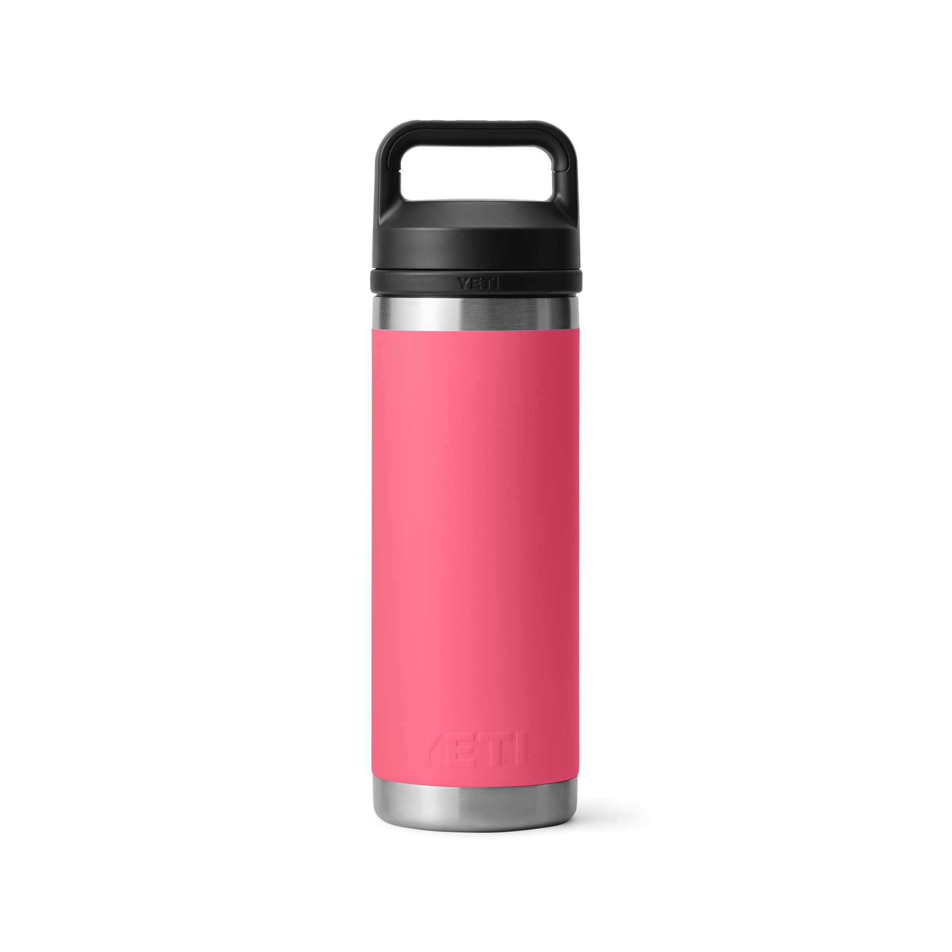 Yeti Rambler 18oz/532ml Bottle with Chug Cap - Tropical Pink