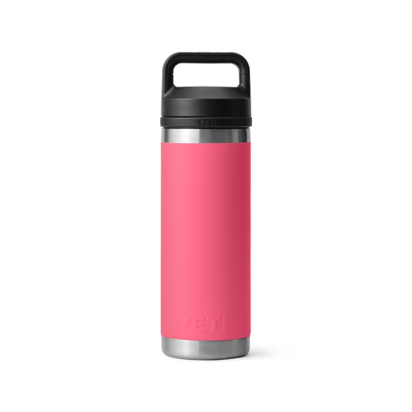 Yeti Rambler 18oz/532ml Bottle with Chug Cap - Tropical Pink