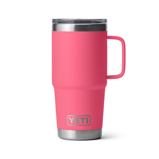 Yeti Rambler 20oz/591ml Travel Mug With Stronghold Lid - Tropical Pink