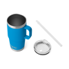 Yeti Rambler 25oz Mug With Straw Lid - Big Wave Blue