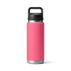 Yeti Rambler 26oz/769ml Bottle with Colour Match Straw Cap - Tropical Pink