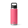 Yeti Rambler 26oz/769ml Bottle with Colour Match Straw Cap - Tropical Pink