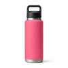 Yeti Rambler 36oz/1L Bottle with Chug Cap - Tropical Pink