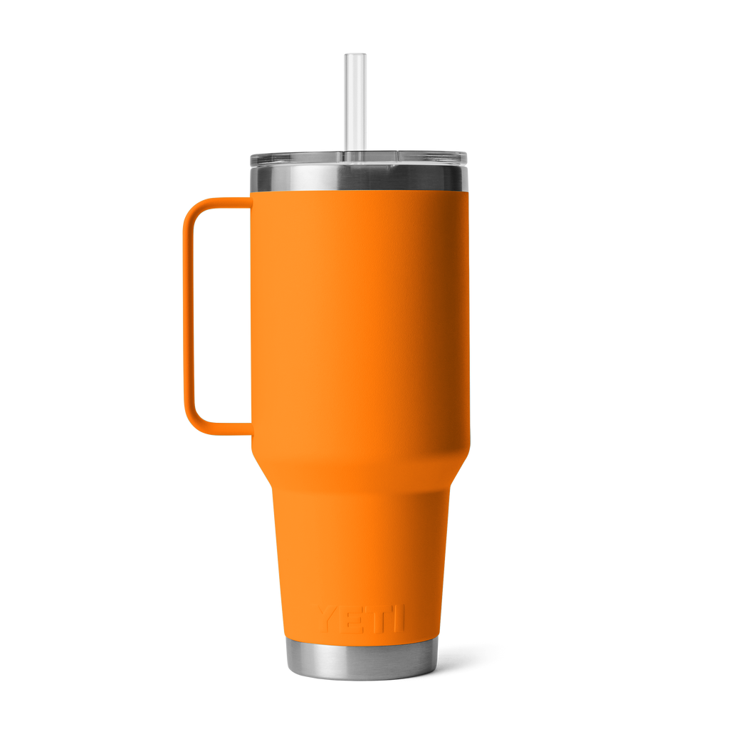 Yeti Rambler 42oz/1.2ml Mug With Straw Lid - King Crab Orange