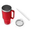 Yeti Rambler 42oz/1.2ml Mug With Straw Lid - Rescue Red