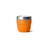 Yeti Rambler 118ML/4oz Stackable Cups - King Crab Orange