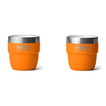 Yeti Rambler 118ML/4oz Stackable Cups - King Crab Orange