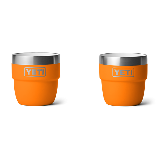 Yeti Rambler 118ML/4oz Stackable Cups - King Crab Orange