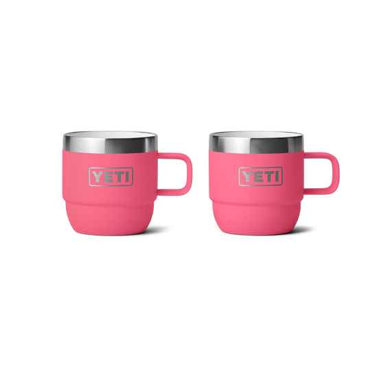Yeti Rambler 6oz/177ml Stackable Mugs - Tropical Pink
