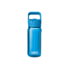 Yeti Yonder 600ML Water Bottle With Colour Match Straw Cap - Big Wave Blue