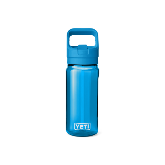Yeti Yonder 600ML Water Bottle With Colour Match Straw Cap - Big Wave Blue