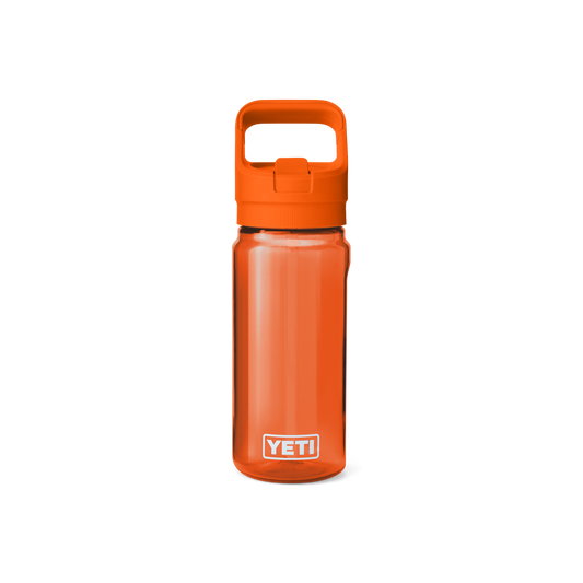Yeti Yonder 600ML Water Bottle With Colour Match Straw Cap - King Crab Orange