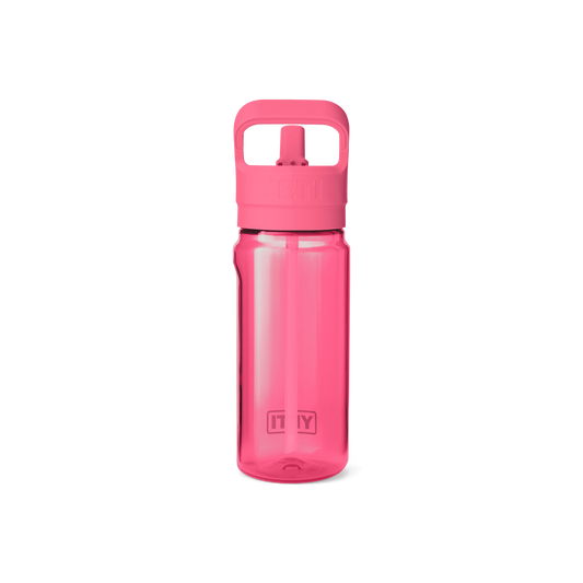 Yeti Yonder 600ML Water Bottle With Colour Match Straw Cap - Tropical Pink