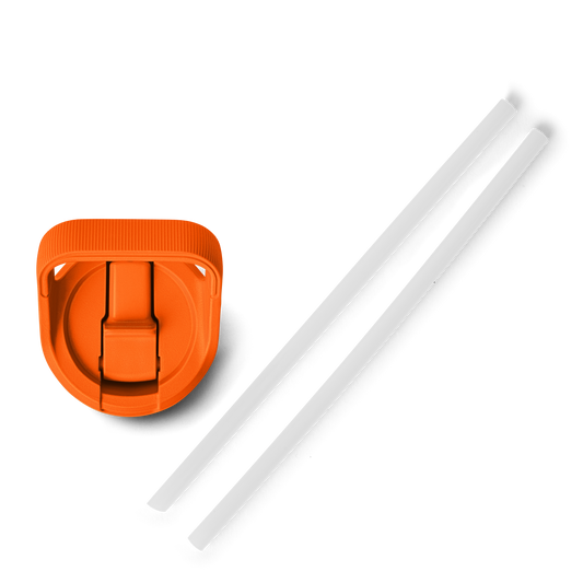 Yeti Yonder Bottle Colour Match Straw Cap - Orange
