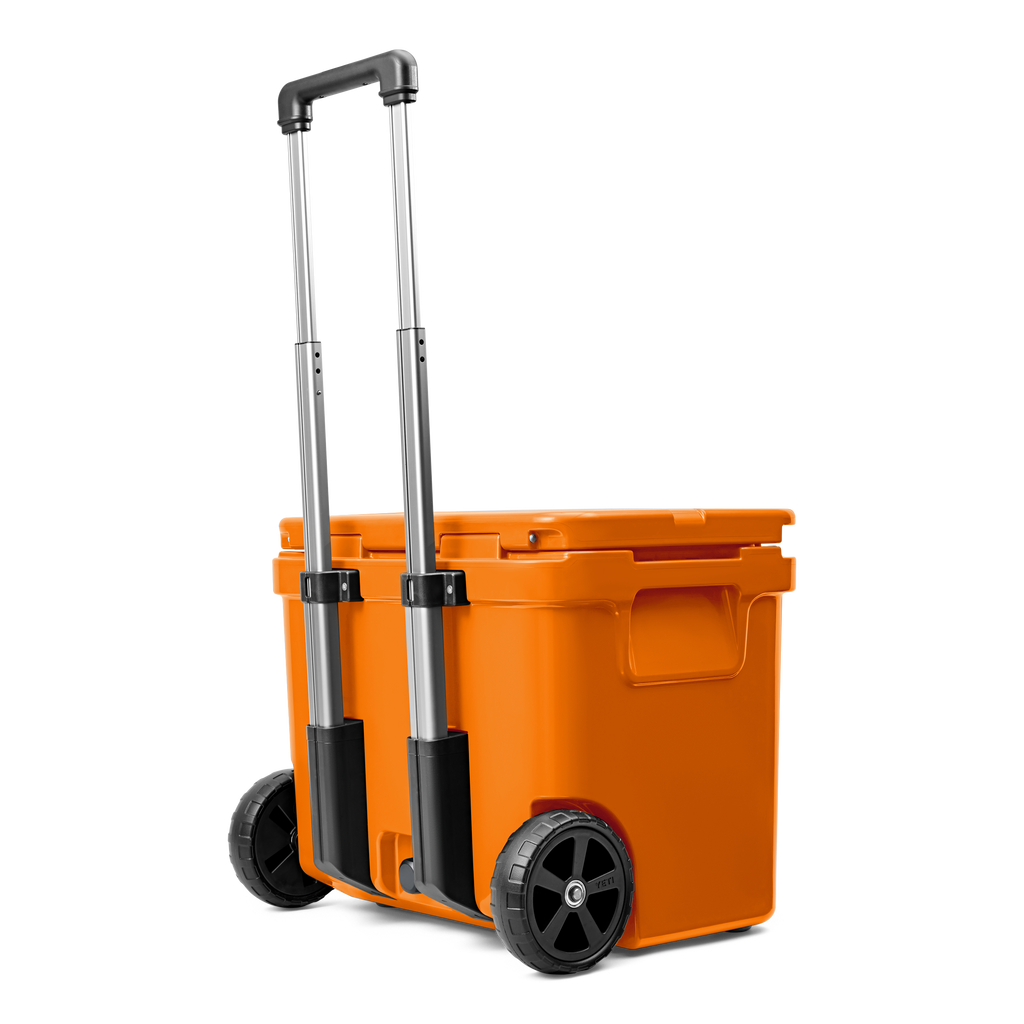 Yeti Roadie 60 Rolling Wheeled Cooler - King Crab Orange