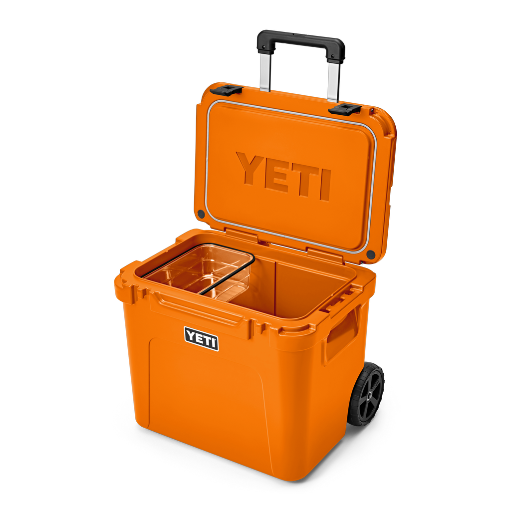 Yeti Roadie 60 Rolling Wheeled Cooler - King Crab Orange