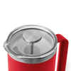 Yeti Rambler 34oz/1L French Press - Rescue Red