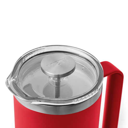 Yeti Rambler 34oz/1L French Press - Rescue Red