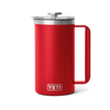Yeti Rambler 34oz/1L French Press - Rescue Red