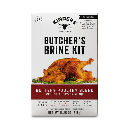 Kinder's Sauces & Seasonings - Butcher's Brine and Rub Kit