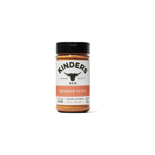 Kinder's Sauces & Seasonings - Bourbon Peach Rub 9.0oz