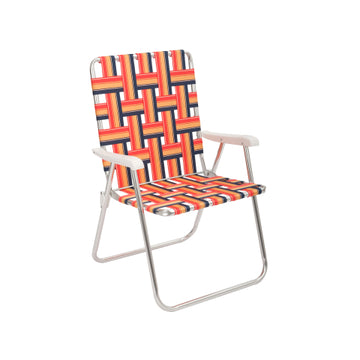 Kuma Outdoor Gear  - Backtrack Chair - Colorado - Navy/Orange