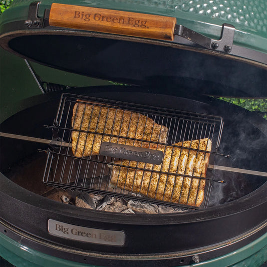 Big Green Egg Rotisserie - Flat Basket