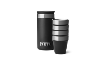 Yeti Shot Glasses & Case - Black