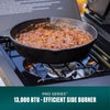 Charbroil - Pro Series 4 Burner Gas Grill and Griddle with Side Burner