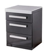 Mont Alpi - Black Series 3 Drawer Cabinet Module