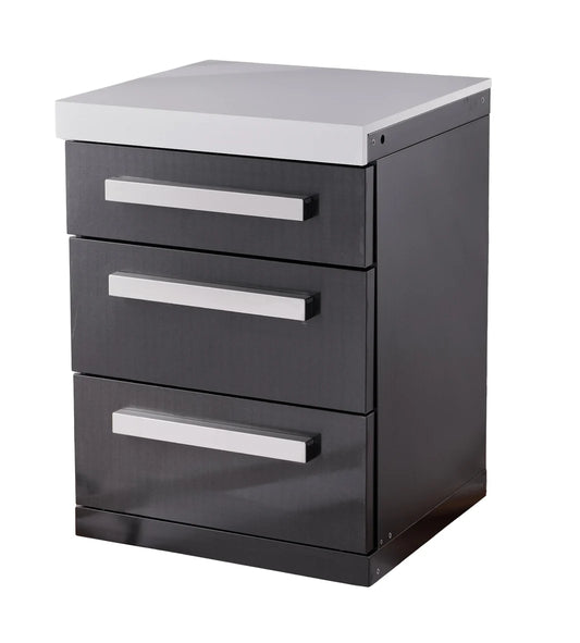 Mont Alpi - Black Series 3 Drawer Cabinet Module
