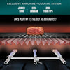 Charbroil - Pro Series 4 Burner Gas Grill and Griddle with Side Burner