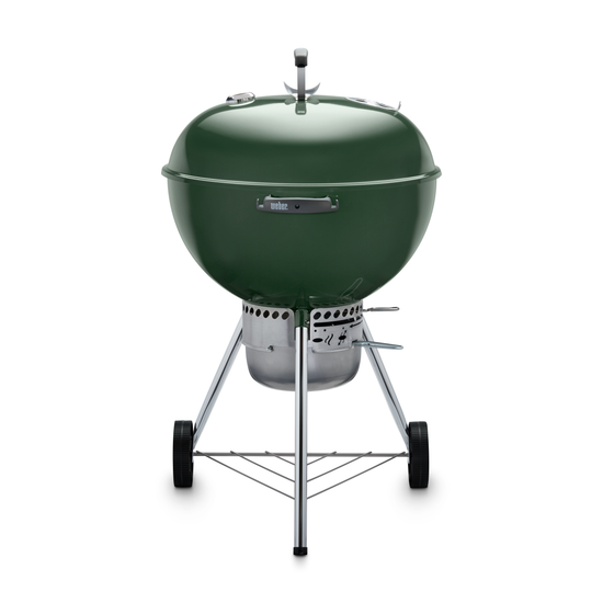 Weber 22" Original Kettle Premium Green Canada | Luxe Barbeque Company Winnipeg