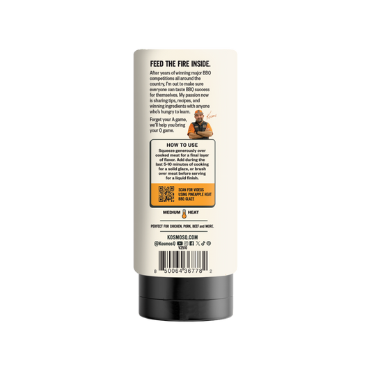 Kosmos BBQ Glaze - Pineapple Heat - 21oz