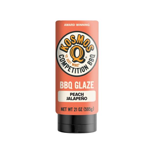 Kosmos BBQ Glaze - Peach Jalapeno - 21oz