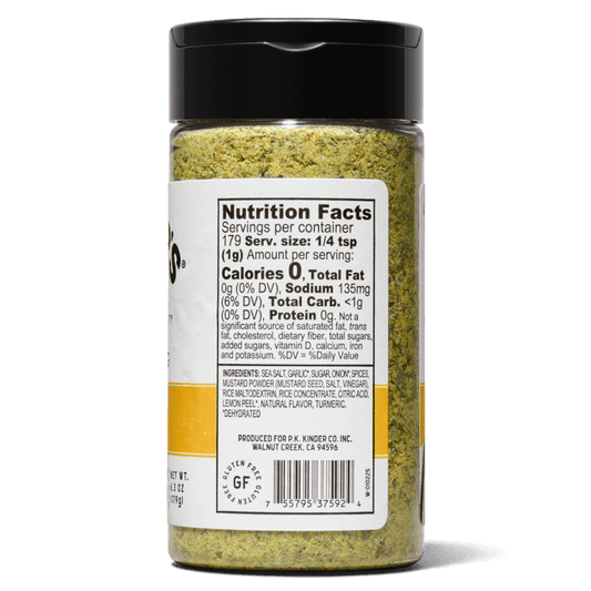 Kinder's Sauces & Seasonings - Lemon Herb Chicken Seasoning 6.3oz