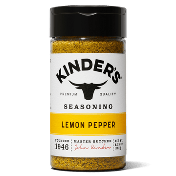 Kinder's Sauces & Seasonings - Lemon Pepper Seasoning 6.25zoz