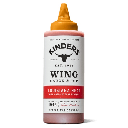 Kinder's Sauces & Seasonings - Louisiana Heat Wing Sauce & Dip