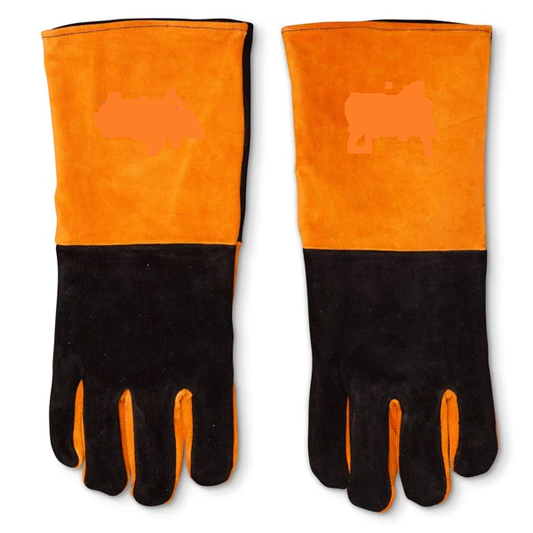 Leather BBQ Gloves