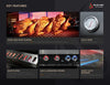 Mont Alpi - 32" Black Stainless Built in Grill
