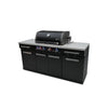Mont Alpi - 957 Black Stainless Steel Island