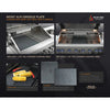 Mont Alpi - 44" Black Stainless Steel Built in Grill