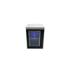 Mont Alpi - Black Stainless Steel Fridge Cabinet Module
