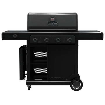 Charbroil - Pro Series 4 Burner Gas Grill and Griddle with Side Burner