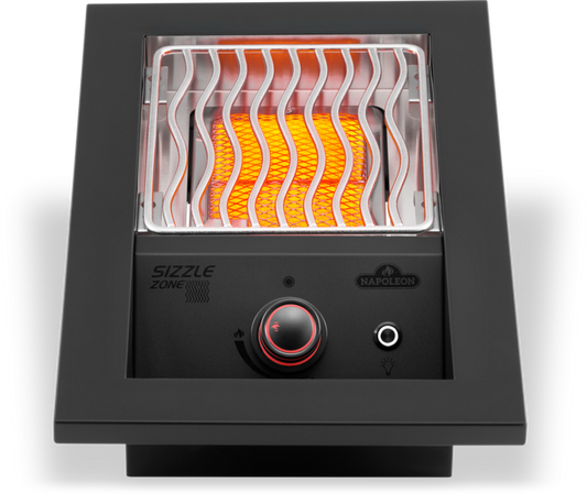 Napoleon - Built In 700 Series Single Infrared Burner - Matte Black