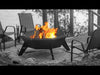 Iron Embers - 3' Cottager with One Grill Adapter