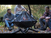 Iron Embers - 3' Pendant Hanging Bowl