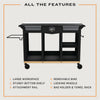 Oklahoma Joes - Workstation DLX Prep & Storage Cart